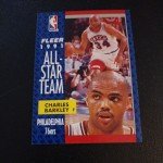 Set of 10 Fleer '91 Basketball Cards