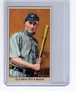 Ty Cobb 1911 Detroit Tigers Tobacco Road Card