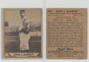 1940 Play Ball John McGraw HOF Card #235