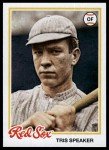2022 Topps Archives Tris Speaker Card #125