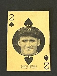 1927 W560 Walter Johnson Sports Card - HOF