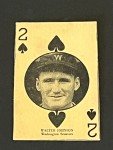 1927 W560 Walter Johnson Sports Card - HOF