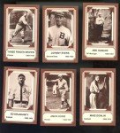 1974 Fleer Laughlin Pioneers Baseball 16 Card Set