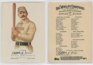2006 Topps Allen & Ginter Cap Anson Card