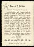 1961 Eddie Collins Jr. Philadelphia Athletics Card