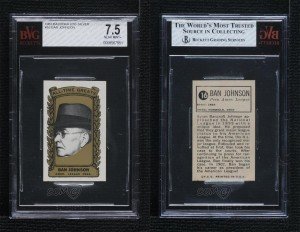 1963 Topps Bazooka Ban Johnson Silver Card