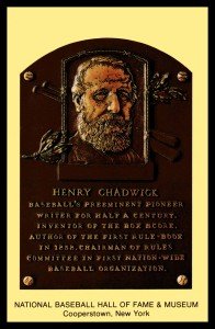 Henry Chadwick Hall of Fame Postcard