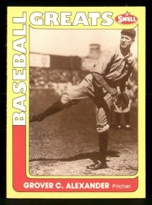 Grover Cleveland Alexander 1991 Swell Baseball Card