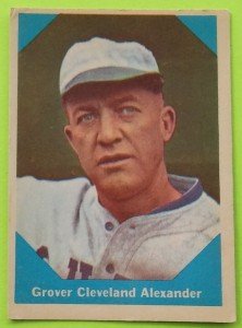 1960 Fleer Grover Cleveland Alexander Baseball Card