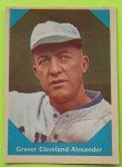 1960 Fleer Grover Cleveland Alexander Baseball Card