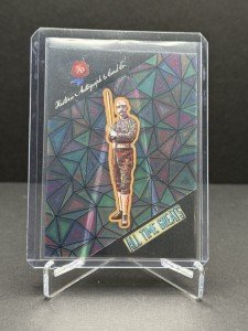 Cap Anson Stained Glass SSP Autograph Card #15/25