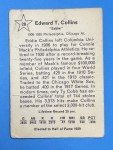 1961 Eddie Collins Golden Press Card #28