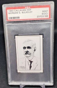 1950 Callahan Morgan G. Bulkeley PSA Mint 9