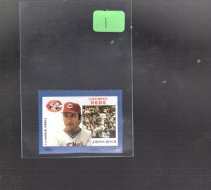 1988 Grenada Baseball Stamps Cards - Pick 15+