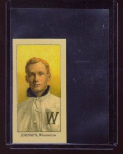 Walter Johnson T206 Centennial Washington Senators Card