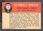 1961 Fleer Baseball Greats #48 Ban Johnson Card