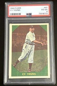 1960 Fleer Cy Young #47 HOF Sports Card