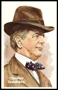 Charles Comiskey 1980 Hall of Fame Sports Card