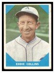 1960 Fleer Eddie Collins #20 Baseball Card