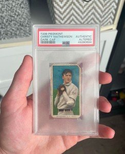 1909-11 T206 Christy Mathewson Sports Card