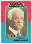 Morgan Bulkeley 1980 Baseball Immortals Trading Card #6