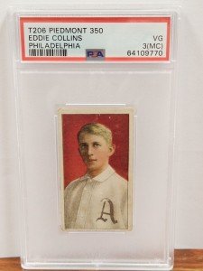 Eddie Collins 1909 T206 Baseball Card PSA 3