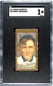 1911 T205 Christy Mathewson Baseball Card