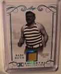 Babe Ruth Immortal Collection Game Used Bat Card