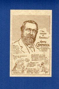 Henry Chadwick Baseball Hall of Fame Card #11