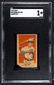 1923 W515 Eddie Collins Baseball Card #58