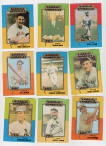 Connie Mack & Eddie Plank Baseball Immortals Cards