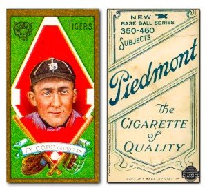 Ty Cobb T-206 1909 Baseball Card - Piedmont 350