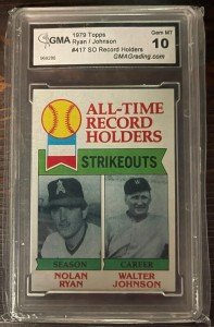 1979 Topps All-Time Strikeout Leaders #417 Card