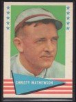 1961 Fleer Christy Mathewson Baseball Card