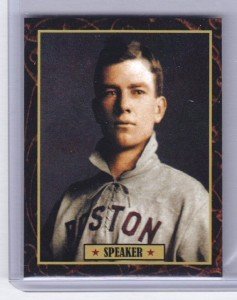 Tris Speaker Boston Red Sox Card Collection #25