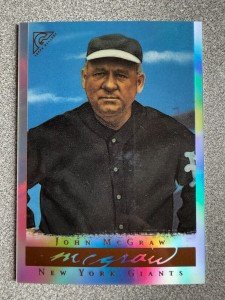 2003 Topps Gallery John McGraw Artist's Proof Card
