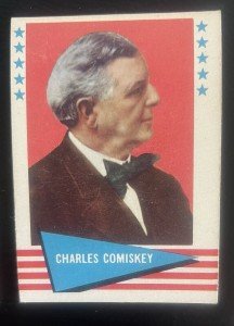 1961 Fleer Baseball Greats Charlie Comiskey Card