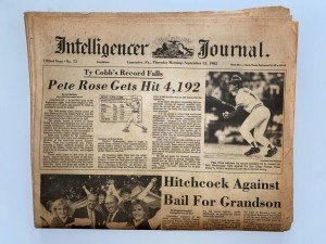 Pete Rose 4,192 Hits Hobby Card Reprints
