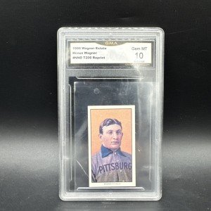 Honus Wagner 1909 T206 Reprint Gem Mint Card