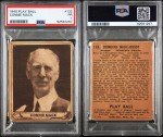 1940 Play Ball Connie Mack Baseball Card