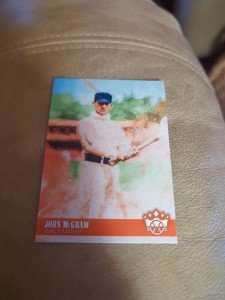 2018 Panini Diamond Kings John McGraw Card