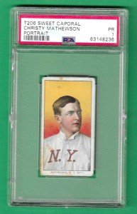 T206 Christy Mathewson Portrait - Sweet Caporal