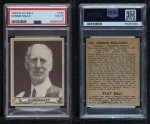 1940 Play Ball Connie Mack #132 PSA 4
