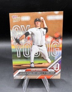 2024 Topps NOW Tarik Skubal AL Cy Young Card