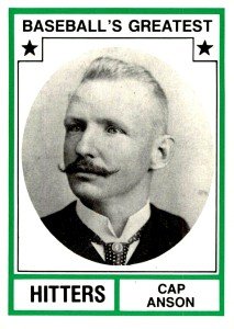 1982 TCMA Cap Anson Chicago Cubs Card