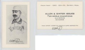 1963-67 Buck Ewing #14 Sports Card HOF