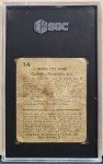 Ty Cobb 1932 Baseball Card #14 SGC 1