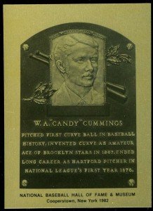 Candy Cummings 1981-89 Hall of Fame Card