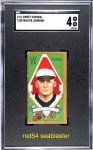 Walter Johnson 1911 T205 Sweet Caporal Card