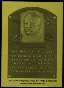 Morgan Bulkeley 1981-89 Hall of Fame Card